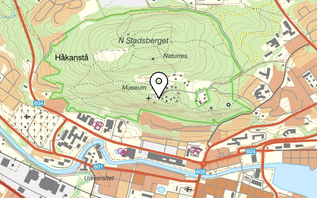 Karta som visar Restaurang Grankotten på Gustav Adolfsvägen 21, 856 40 Sundsvall