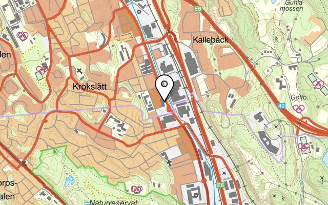 Karta som visar Perspolis på Mölndalsvägen 95, 412 63 Göteborg