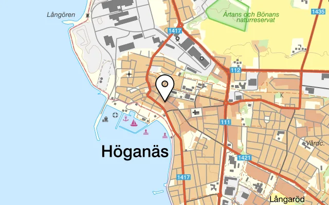 Karta som visar Taiwan på Köpmansgatan 10D, 263 38 Höganäs