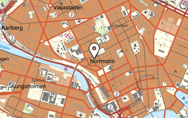 Karta som visar Spice of India | City på Västmannagatan 12, 111 24 Stockholm