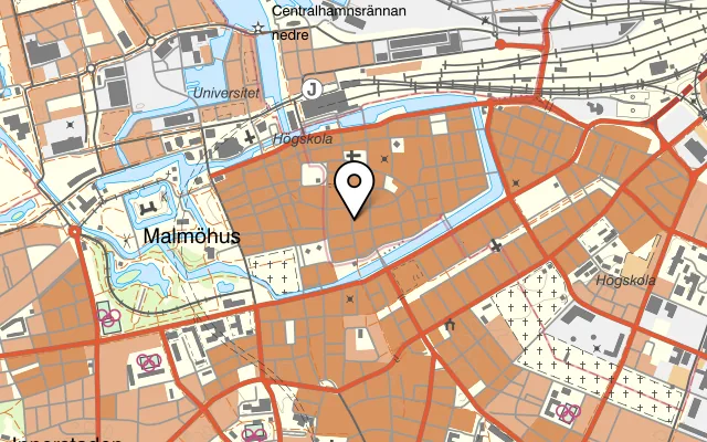 Karta som visar Shotluckan Malmö på Kalendegatan 26, 211 35 Malmö, Sweden
