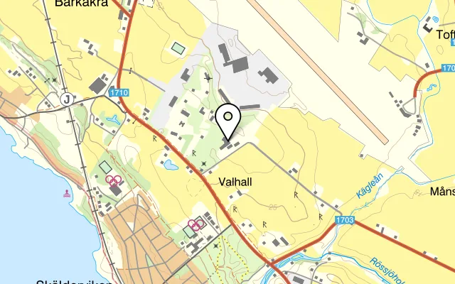 Karta som visar Best Western Valhall Park Hotell på 262 74 Ängelholm