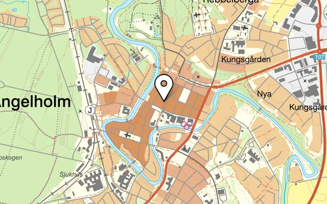 Karta som visar Best Western Plus Hus 57 på Östergatan 57, 262 35 Ängelholm