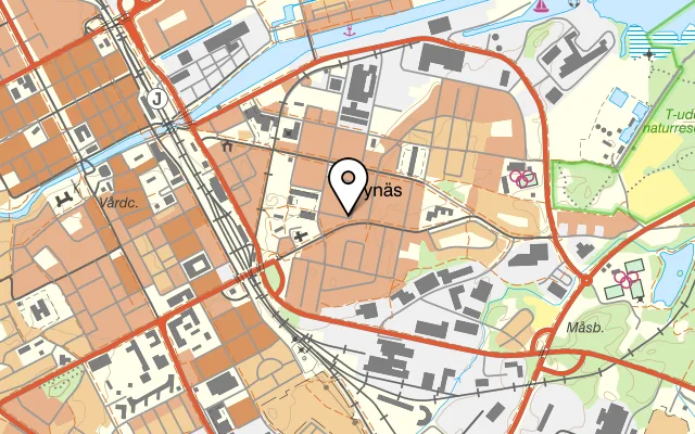Karta som visar Pizza House i Gävle (BRYNÄS) på Femte Tvärgatan 34A, 802 84 Gävle
