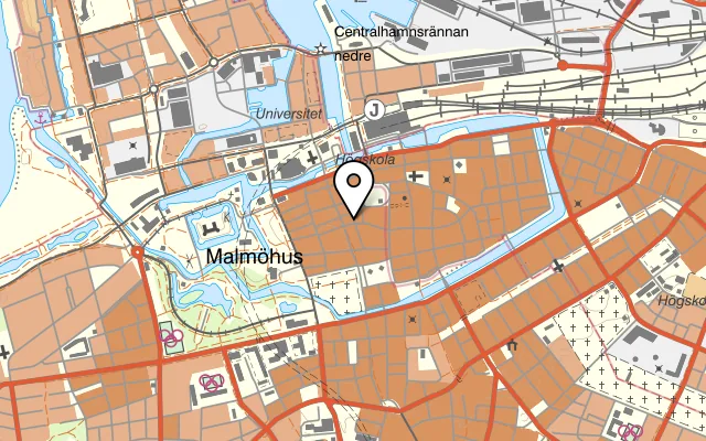 Karta som visar Steakhouse på Lilla torg 7, 211 34 Malmö