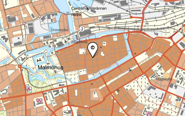 Karta som visar KOL & Cocktails på Kalendegatan 16, 211 35 Malmö