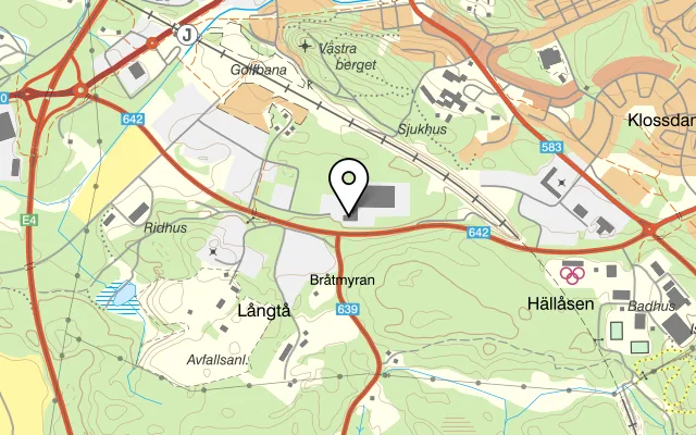 Karta som visar Lizas Restaurang på Västgötavägen 5, 826 40 Söderhamn