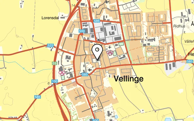 Karta som visar Minami Sushi Vellinge på Stortorget 8, 235 31 Vellinge