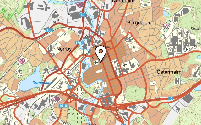 Karta som visar Qui Vietnamese Street Food på Hötorget 1, 503 32 Borås