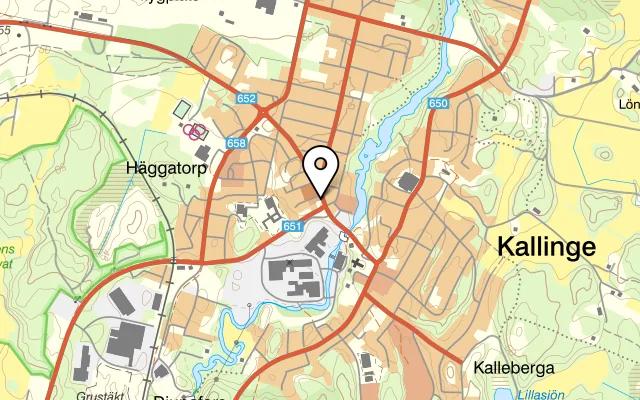 Karta som visar Picnic kök & bar på Södra Smålandsgatan 1, 372 50 Kallinge