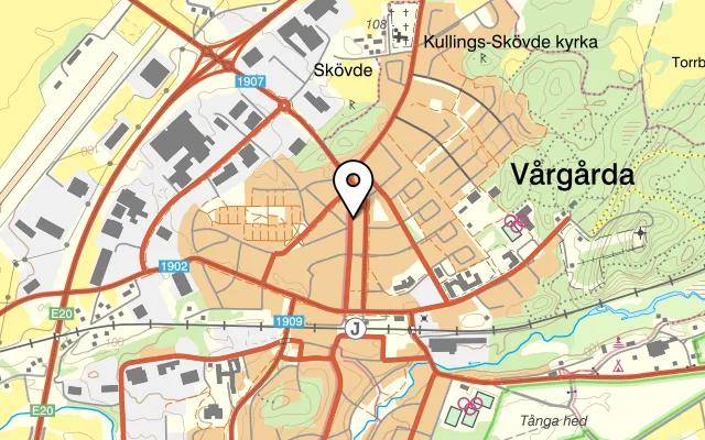 Karta som visar Pizza House på Kungsgatan 22, 447 30 Vårgårda