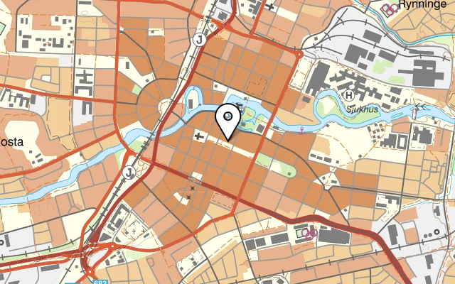 Karta som visar Mocca Deli Örebro på Stortorget 7, 702 11 Örebro