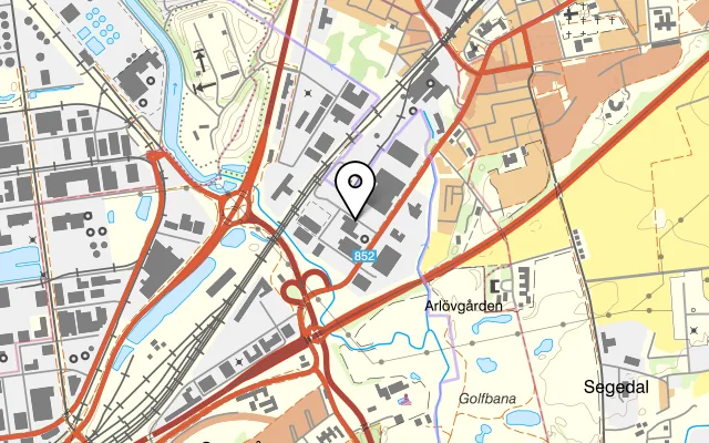 Karta som visar Röda Oliven Restaurang AB på Strömgatan 4, 212 25 Malmö