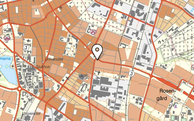 Karta som visar Folk Mat & Möten på OLOF PALMES PLATS 1, 214 44 Malmö