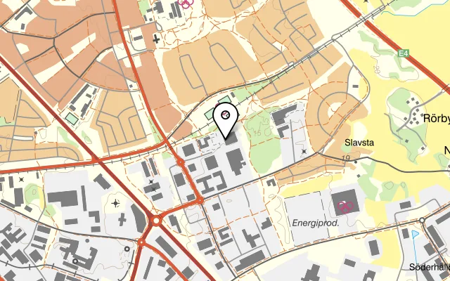Karta som visar Heat Kristallen på Axel Johanssons gata 6, 754 50 Uppsala