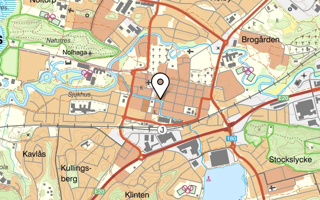 Karta som visar Amvrosia på Norra Strömgatan 24, 441 30 Alingsås