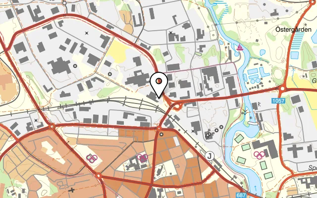 Karta som visar Torn1 på Tornbyvägen 1, 582 73 Linköping