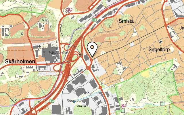 Karta som visar Veroni på 