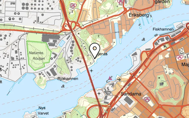 Karta som visar Karl IX på 