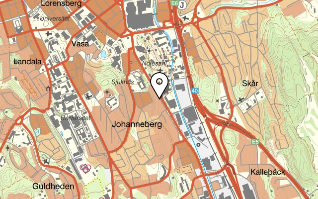 Karta som visar Spoton Hotel & Sportsbar på Mölndalsvägen 3, 412 63 Göteborg, Sweden