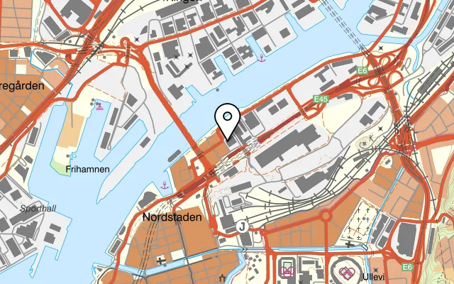 Karta som visar Björkmans Skafferi på Kilsgatan 4, 411 04 Göteborg, Sweden