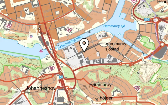Karta som visar Bella Vita | Restaurang & Pizzeria på 