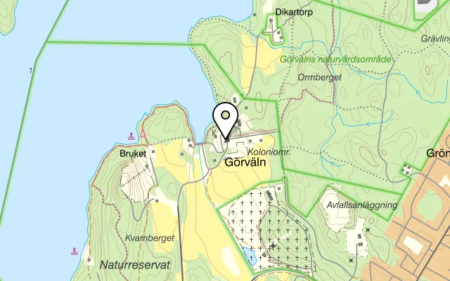 Karta som visar Restaurang Galleriet på 175 46 Jakobsberg, Sweden