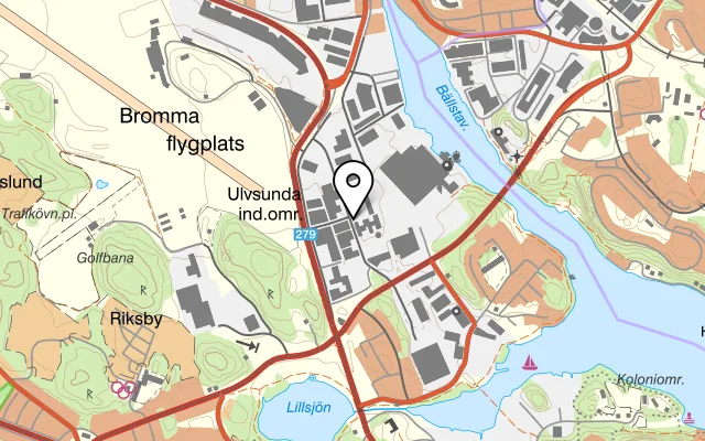 Karta som visar Hammargrillen på Ranhammarsvägen 16, 168 67 Bromma, Sweden