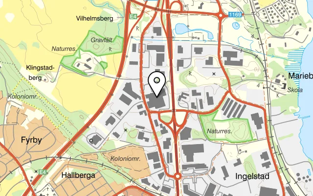 Karta som visar Fiori på Koppargatan 20, 602 23 Norrköping, Sweden