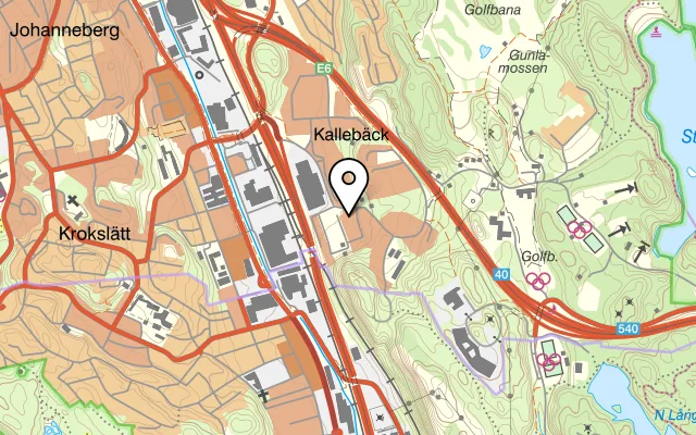 Karta som visar Ölstugan Tullen Kallebäck på Kallebäcks Torggata 3, 412 77 Göteborg, Sweden
