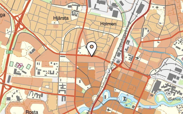 Karta som visar Restaurang Nobel på Västra Nobelgatan 19B, 703 55 Örebro, Sweden