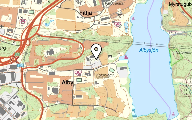 Karta som visar Restaurang Novie på Rotemannavägen 10, 145 57 Norsborg, Sweden