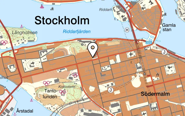 Karta som visar Legumes på Bysistorget 8, 118 21 Stockholm