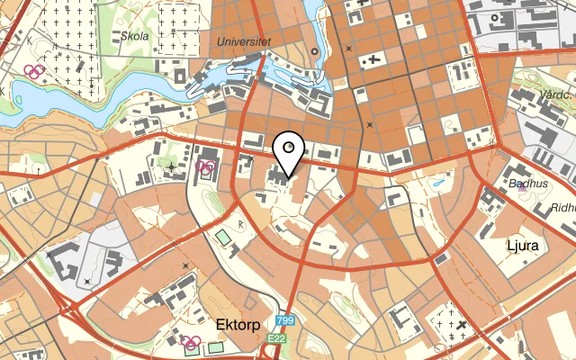 Karta som visar Royal Fenix på Götgatan 93, 116 62 Stockholm