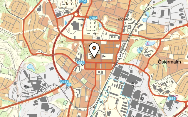 Karta som visar Orient Palace på Kyrkogatan 20, 541 30 Skövde