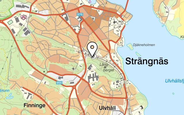 Karta som visar Skogshyddan på Fagerblicksvägen 3, 645 32 Strängnäs