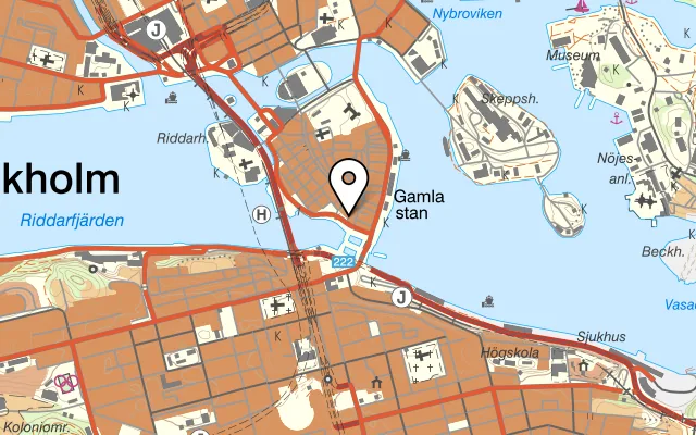 Karta som visar Engelen på Kornhamnstorg 59, 111 27 Stockholm, Sweden
