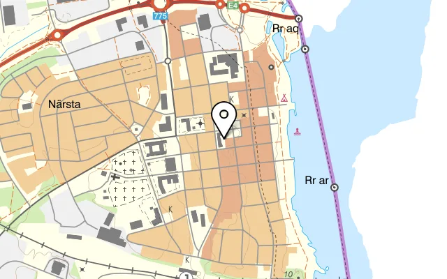 Karta som visar Minerva på Torget 3, ingång 2, 953 32 Haparanda, Sweden