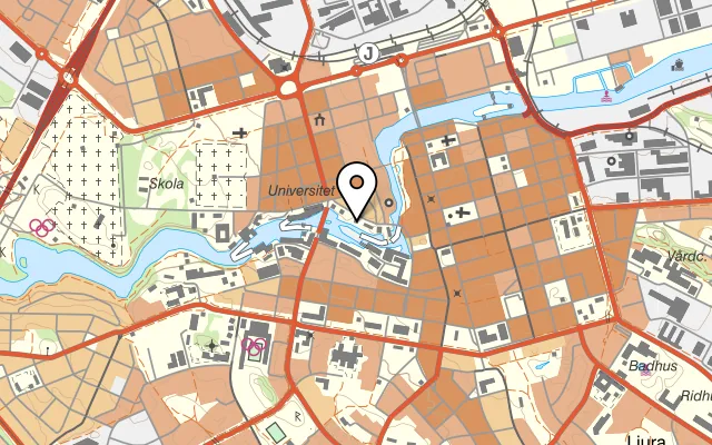 Karta som visar Harrys på Holmbrogränden 1, 601 74 Norrköping