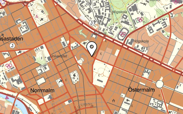 Karta som visar Un Poco på Karlavägen 28, 114 31 Stockholm