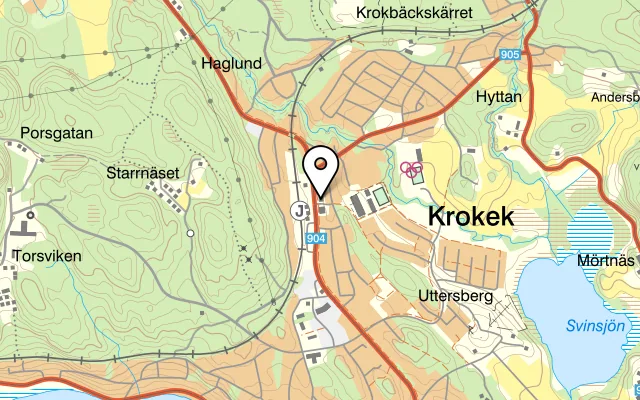 Karta som visar Don Luigi på Sjöviksvägen 80, 618 30 Kolmården