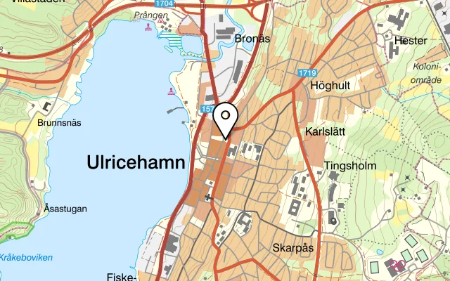 Karta som visar Format Café & Butik på Stora TORGET 1, 523 30 Ulricehamn