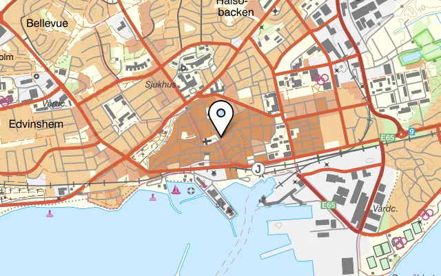 Karta som visar Loong Sching på Stora Östergatan 1, 271 34 Ystad