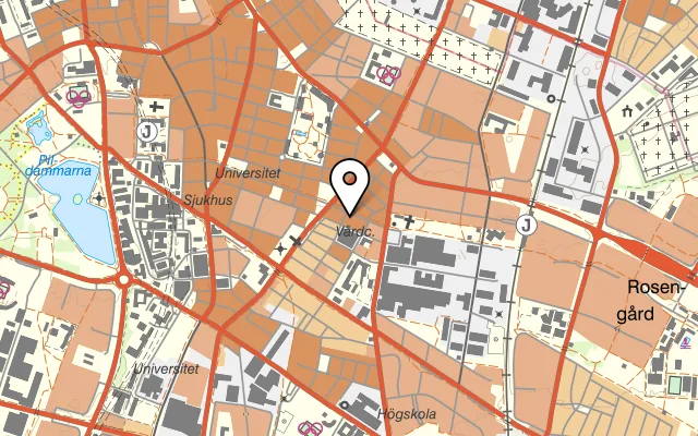 Karta som visar Urban Turban på Ystadsgatan 39, 214 44 Malmö