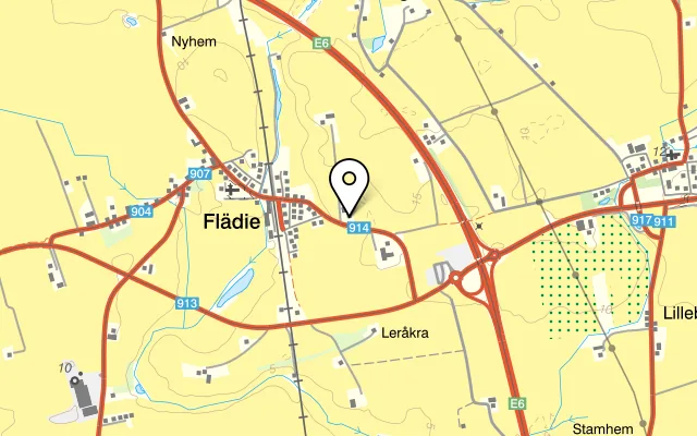 Karta som visar Flädie Mat & Vingård på Flädie Mejeriväg 19, 237 91 Bjärred