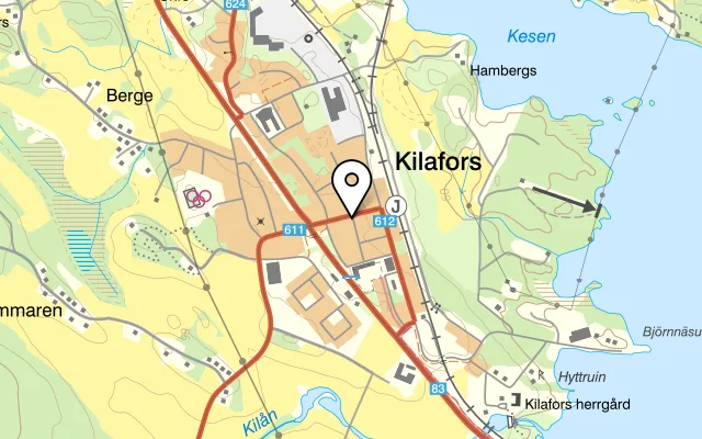 Karta som visar Venedig på Södra Storgatan 10, 252 23 Helsingborg