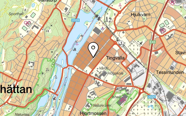Karta som visar The Bishops Arms på Kungsgatan 33, 461 30 Trollhättan, Sweden