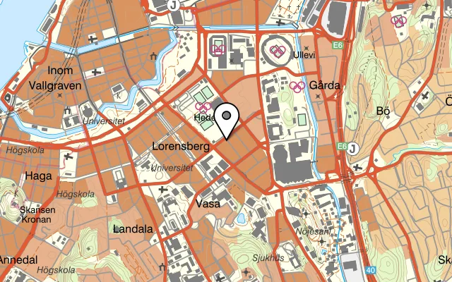 Karta som visar Mr. Antipasti på Engelbrektsgatan 55, 412 52 Göteborg