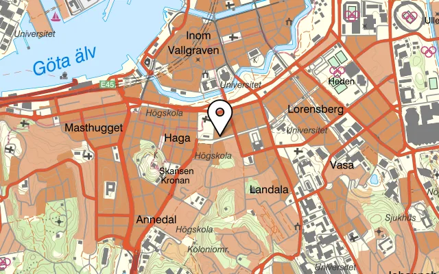 Karta som visar New Delhi på Vasagatan 4, 411 24 Göteborg