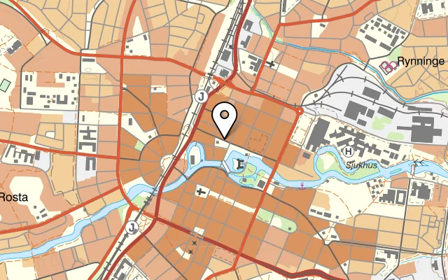 Karta som visar Paco's på Säljarevägen 1, 702 36 Örebro